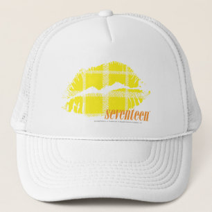 Casquette Jaune plaid
