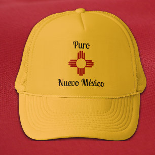 Casquette Jaune Zia Soleil Puro Nuevo Mexique