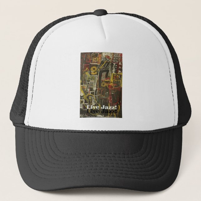 Casquette jazz en live (Devant)