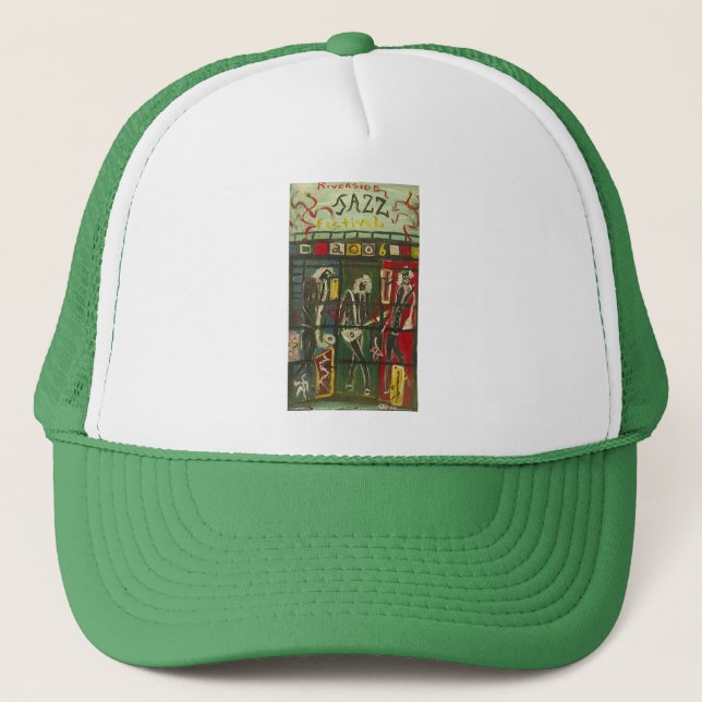 Casquette jazz fluvial (Devant)