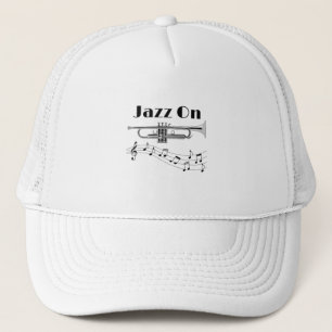 Casquette Jazz musicien sur Trumpet Player