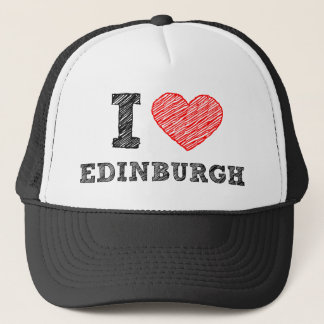 Casquette Je-amour-Edimbourg