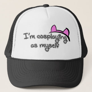 Casquette Je cosplaying comme moi-même