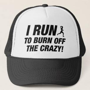 Casquette Je Cours Pour Brûler Le Fou