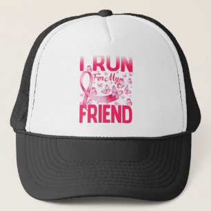 Casquette Je cours pour mon amie marche sensibilisation au c