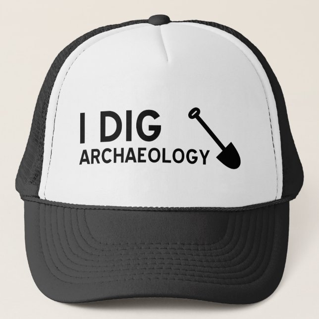 Casquette Je creuse l'archéologie (Devant)