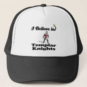 Casquette je crois aux chevaliers templiers