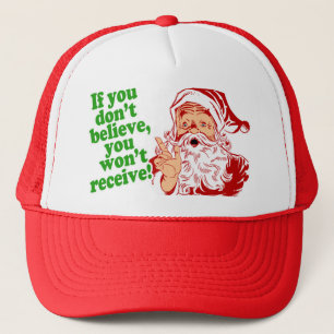 Casquette Je crois en père noël