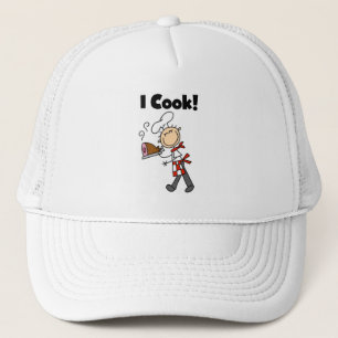 Casquette Je cuisine - Chef masculin