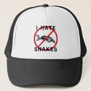 Casquette Je déteste des serpents
