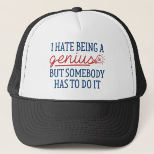 Casquette Je Déteste Être Un Génie