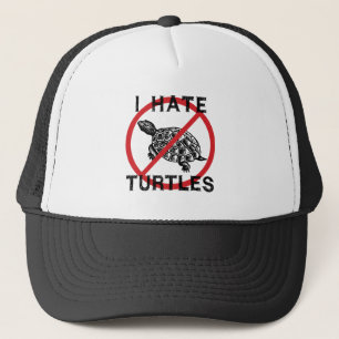 Casquette Je déteste les tortues