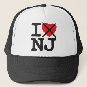 Casquette Je déteste NJ - New Jersey