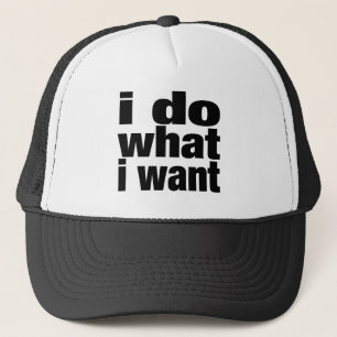 Casquette je fais ce que je veux