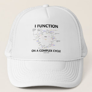 Casquette Je Fonctionne Sur Un Cycle Complexe (Humour Sur Le