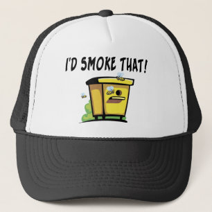 Casquette Je fumerais cette ruche d'abeille