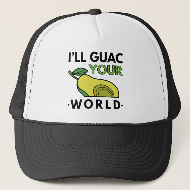 Casquette Je guiderai votre monde (Devant)