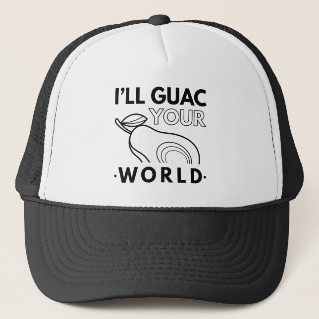 Casquette Je guiderai votre monde (Devant)