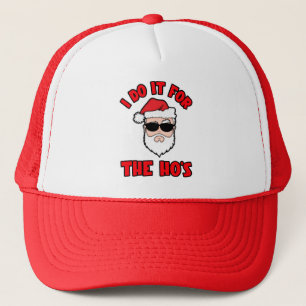 Casquette JE LE FAIS POUR LES POUPÉES Santa Screwball Graphi