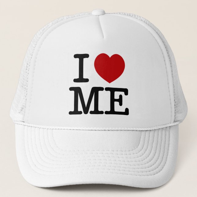 Casquette Je m'aime coeur je dignité de confiance (Devant)