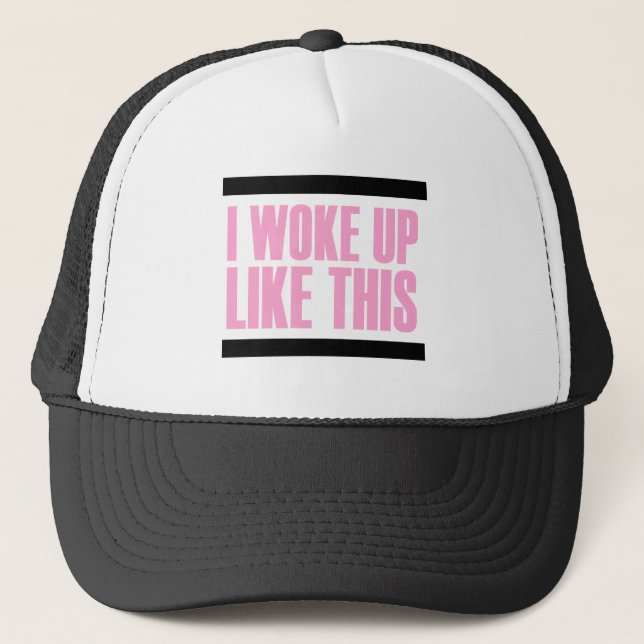 CASQUETTE JE ME SUIS RÉVEILLÉ COMME CECI (Devant)