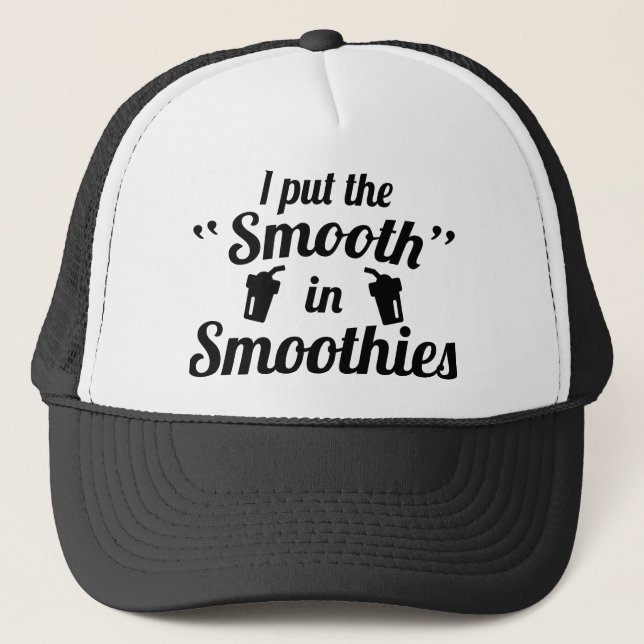 Casquette Je Mets Le Lisse Dans Les Smoothies (Devant)