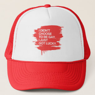 CASQUETTE JE N'AI PAS CHOISI D'ÊTRE GAI JE SUIS JUSTE DEVEN