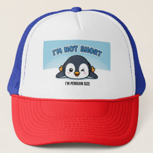 Casquette Je ne suis pas court Je suis pingouin Taille Pin