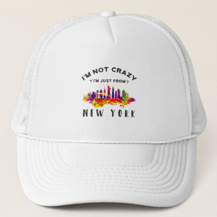 Casquette Je ne suis pas fou, je suis juste de New York