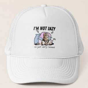 Casquette Je ne suis pas paresseux - je suis juste très déte