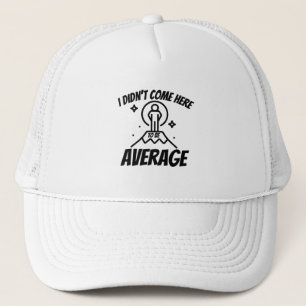 Casquette Je ne suis pas venu ici pour être motivé par la mo