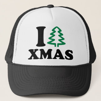 Casquette Je Noël d'arbre d'amour