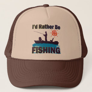 Casquette Je PÊCHERAIS PLUTÔT