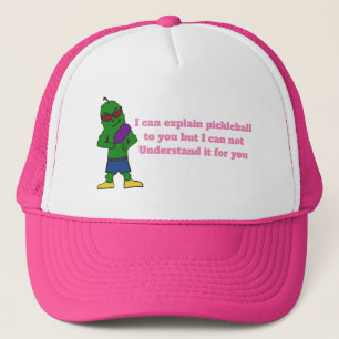 Casquette Je peux vous expliquer le pickleball