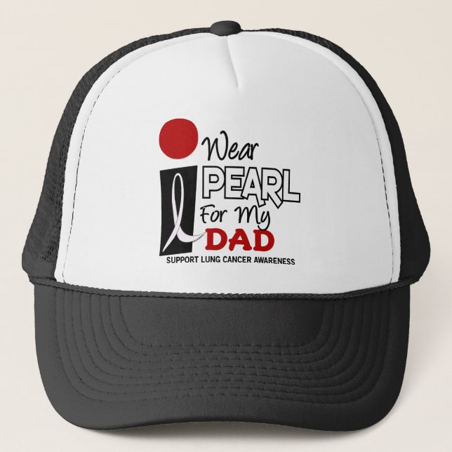 Casquette Je porte la perle pour mon papa 9 (Devant)