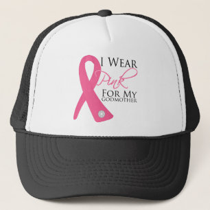 Casquette Je Porte Le Godmère Rose Cancer Du Sein