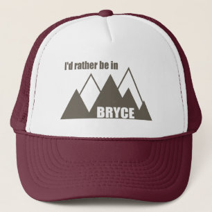 Casquette Je préfère être à Bryce Canyon Mountain