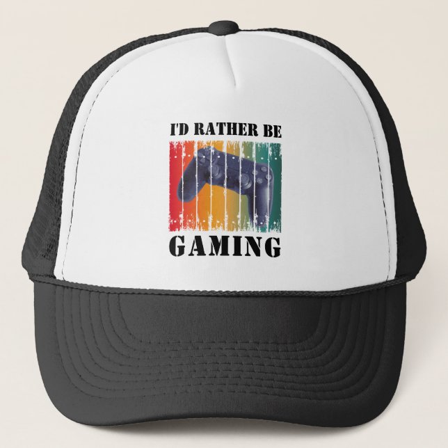 CASQUETTE JE PRÉFÈRE JOUER (Devant)