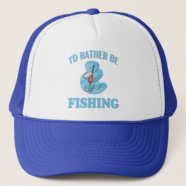 Casquette Je préfère pêcher (Devant)