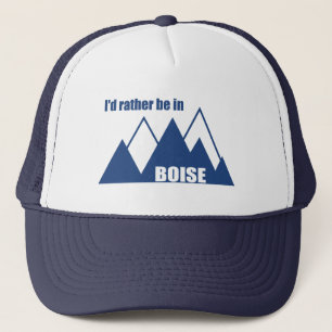 Casquette Je Préférerais Être À Boise Idaho Mountain