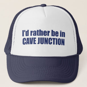 Casquette Je préférerais être à Cave Junction Oregon