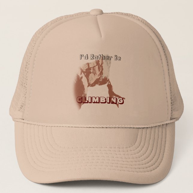 Casquette Je préférerais être Escalade Trucker Hat (Devant)
