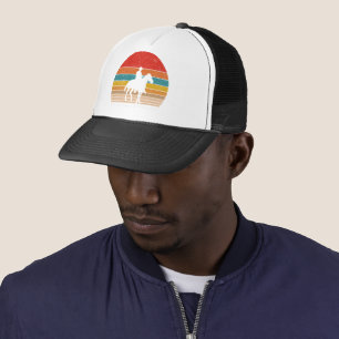 Casquette Je préférerais être sur mon cheval Cowboy Rétro