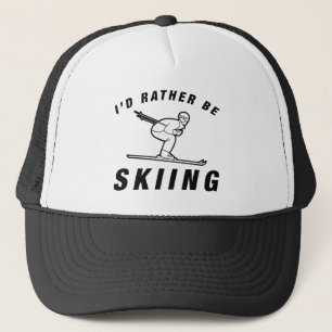 Casquette Je Préférerais Skier