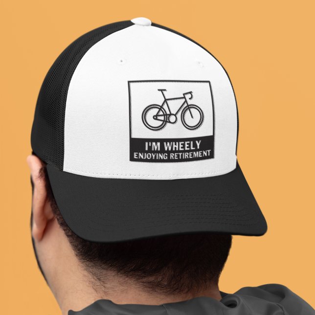 Casquette Je profite de la retraite amusante Vélo à vélo (Créateur téléchargé)