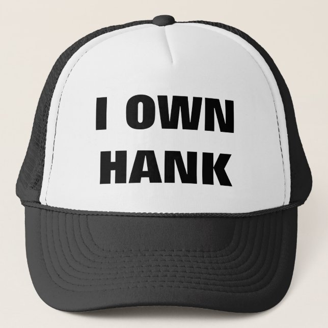 CASQUETTE JE PROPRE HANK (Devant)