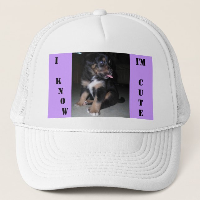 CASQUETTE JE SAIS, JE SUIS MIEUX. (Devant)