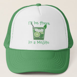 Casquette "Je serai là dans un Mojito "