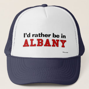 Casquette Je serais plutôt à Albany