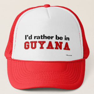Casquette Je serais plutôt en Guyane